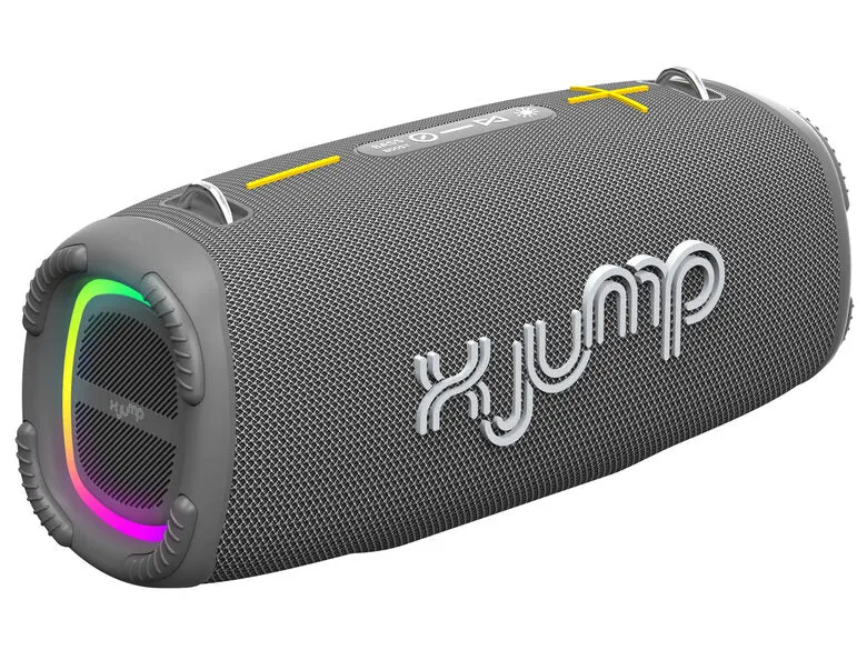 X JUMP XJ 200 Altoparlante portatile stereo Grigio 90 W