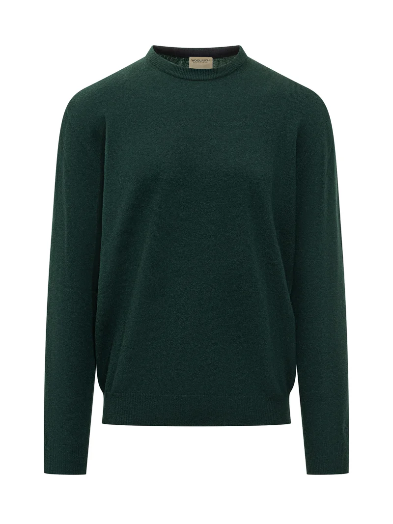 Maglione Girocollo in Pura Lana Woolrich