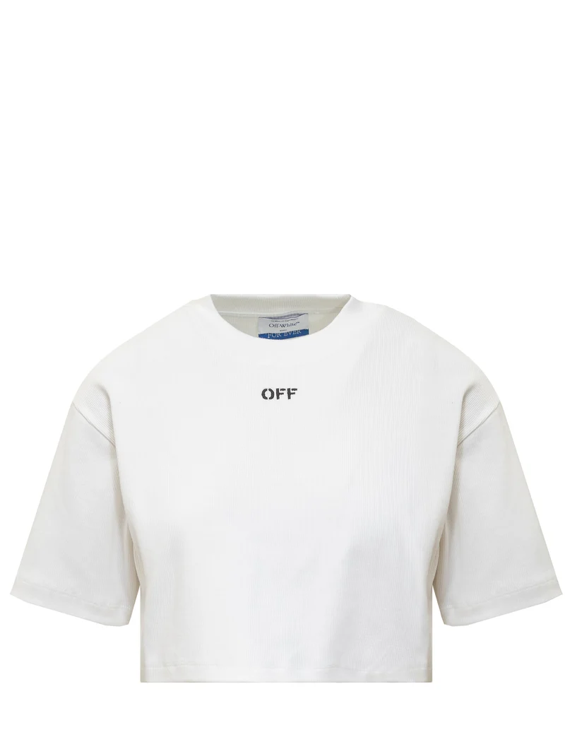 T-Shirt Cropped Off