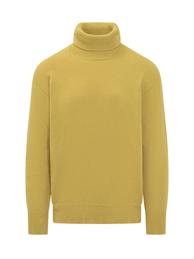 Amaranto Dolcevita Giallo in Lana