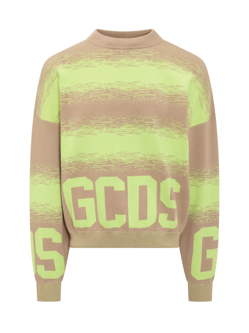 Maglione Degrade in Jacquard