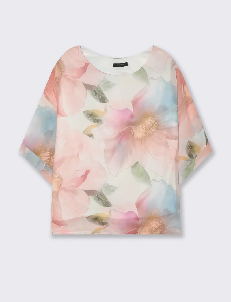 Casacca stampata da donna - Rosa