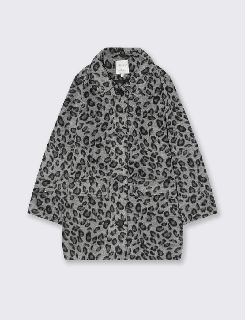 Cappotto in panno camouflage - Maculato