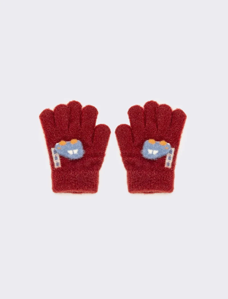 Guanto car bambino - Rosso