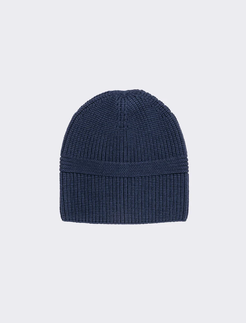 Cappello cuffia senza risvolto uomo - Denim