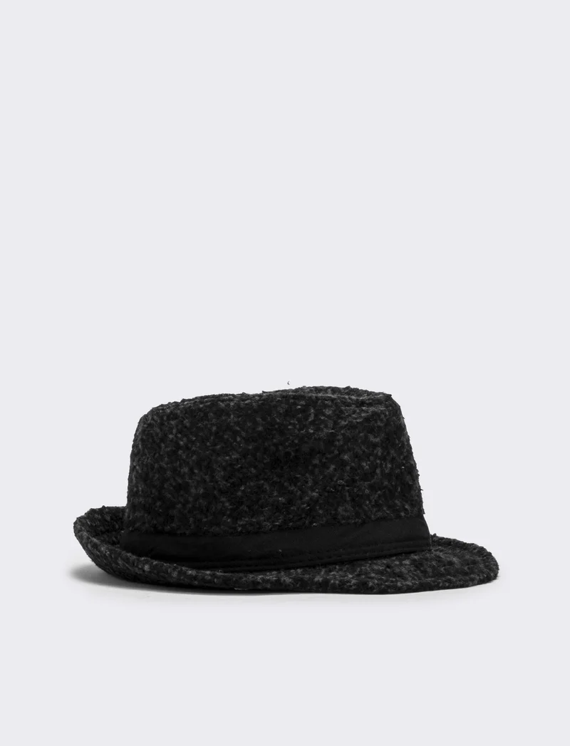 Cappello falda rigida sale e pepe uomo - Nero