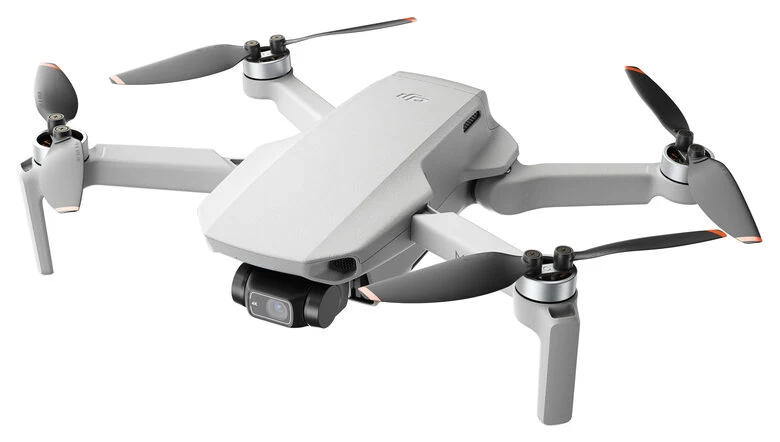 DJI Mini 2 Drone 4 rotori Quadrirotore 12 MP 3840 x 2160 Pixel 2250 mAh Nero, Bianco