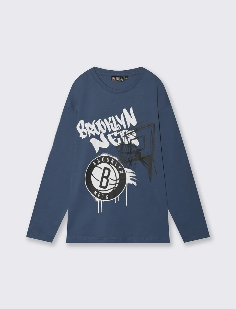 T-shirt NBA manica lunga - Avion