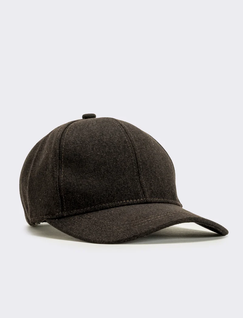 Cappello baseball unito uomo - Marrone