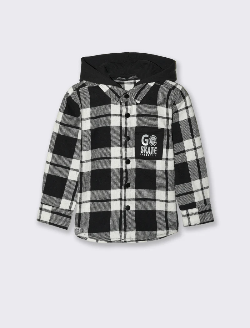 Camicia con cappuccio - Fantasia