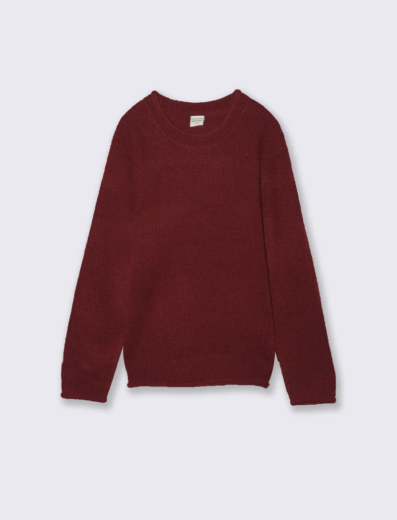 Maglione girocollo - Bordeaux