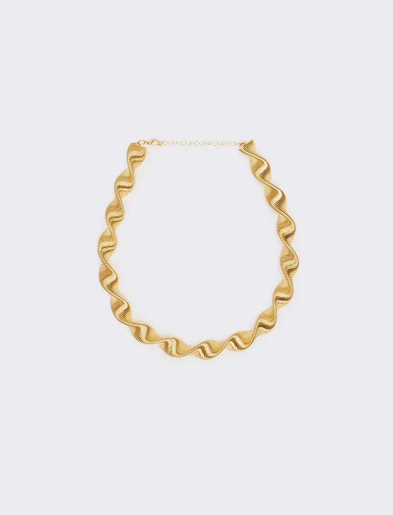 Collana torciglione snake - Oro