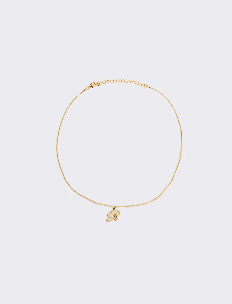 Collana letterina intercambiabile - Var 6