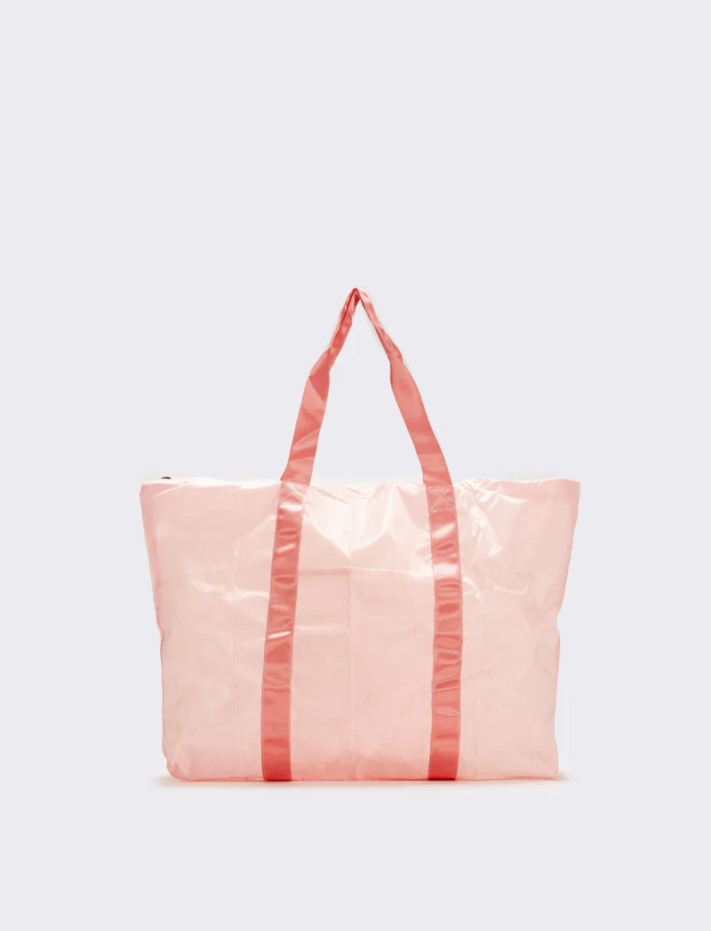 Borsone donna da viaggio in nylon - Rosa