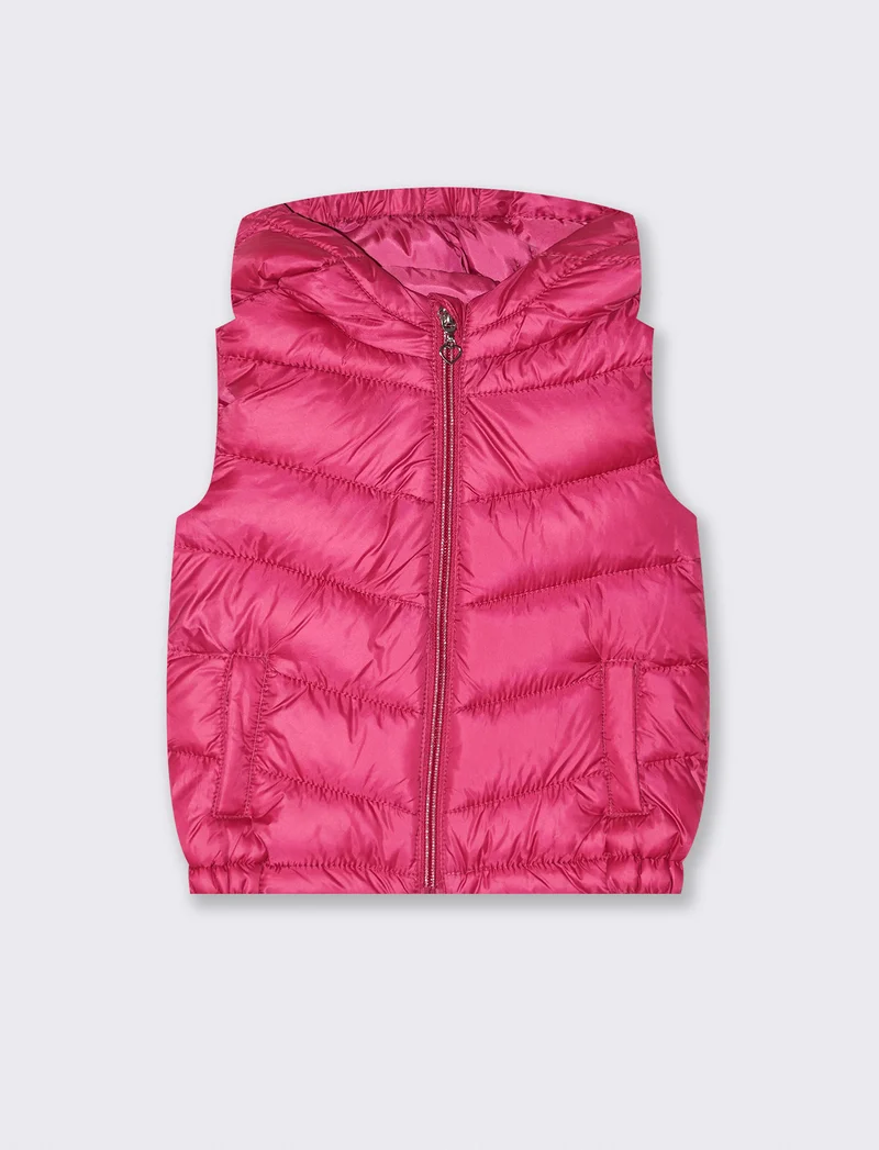 Gilet imbottito - Fuxia