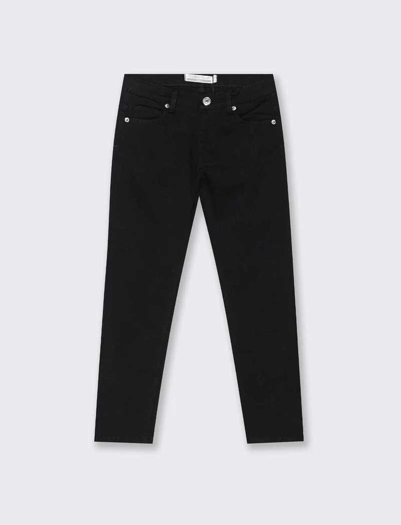 PANTALONI CINQUE TASCHE - Nero