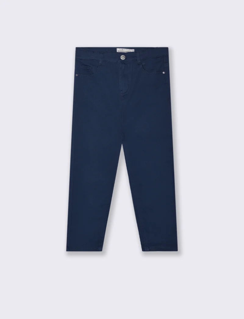 PANTALONI CINQUE TASCHE - Blu