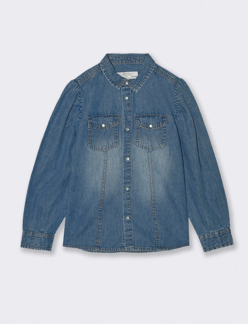Camicia denim leggero - Denim