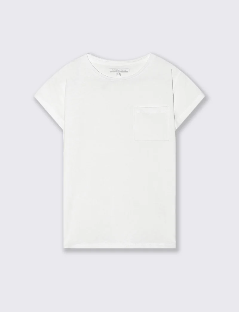 T-shirt mezza manica - Bianco