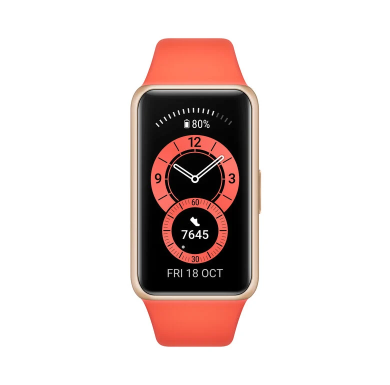 Huawei Band 6 AMOLED Braccialetto per rilevamento di attività 3,73 cm (1.47") Rosso