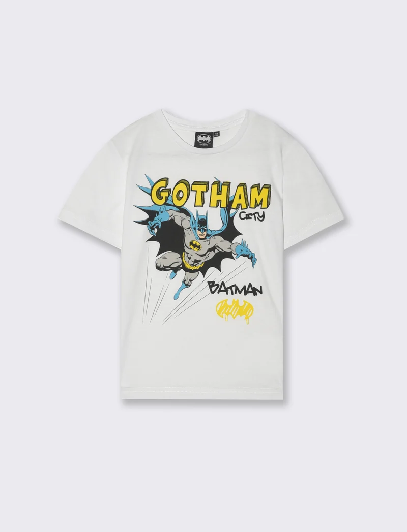 T-shirt con stampa Batman da bambino - var 1
