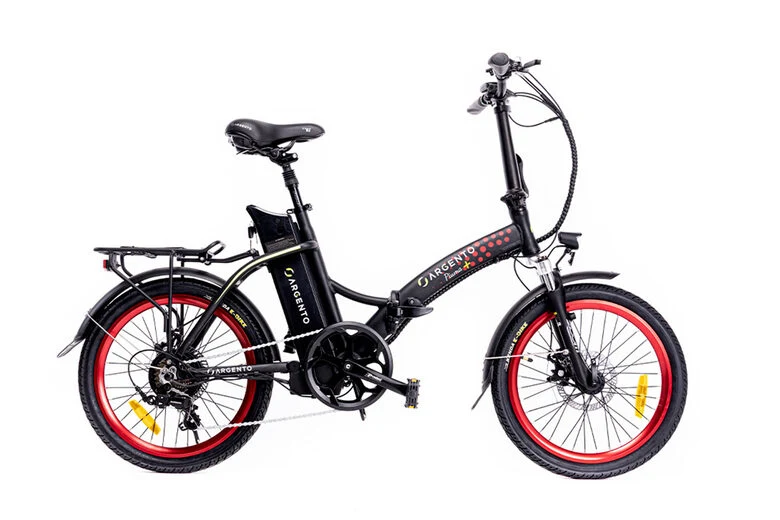 Argento Bike Piuma+ Nero, Grigio, Rosso Alluminio 50,8 cm (20") 19,1 kg