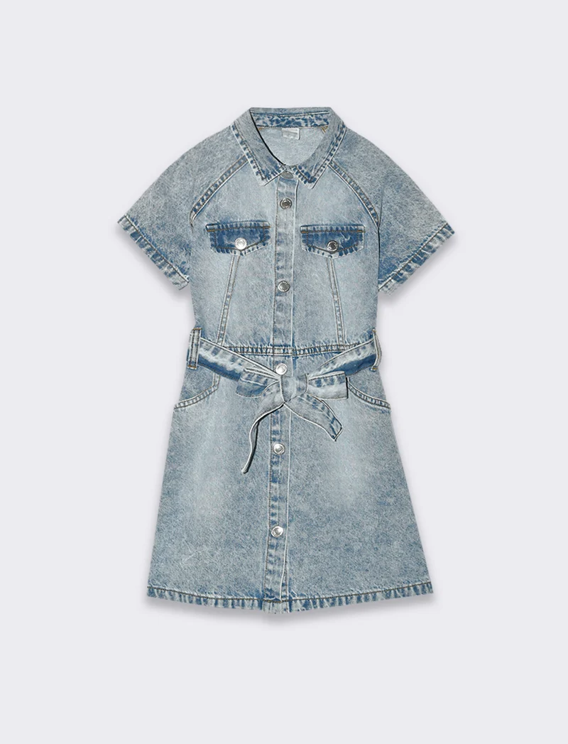 Abito in denim da bambina - Denim