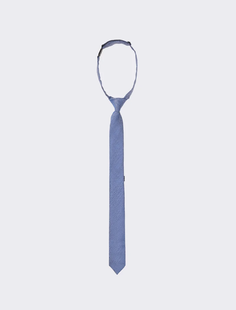 Cravatta nodo bambino - Denim