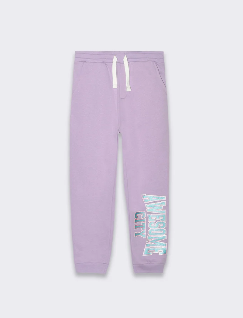 Jogger da bambina - Lilla