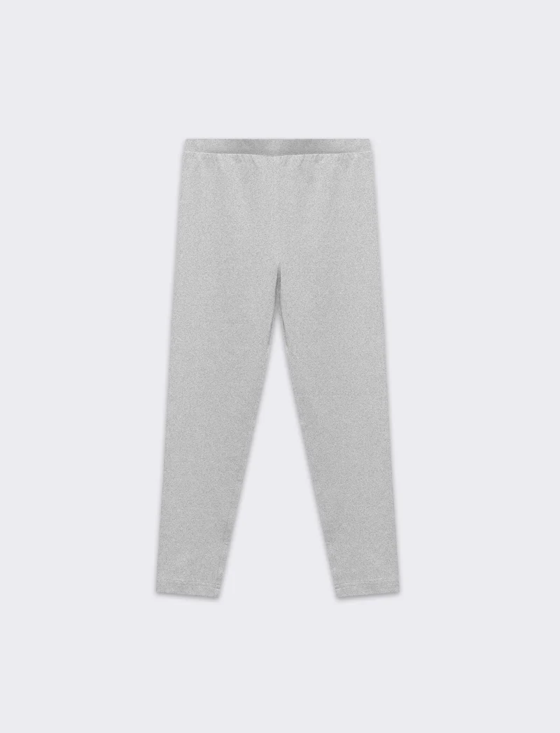 Leggings da bambina - Grigio mel.