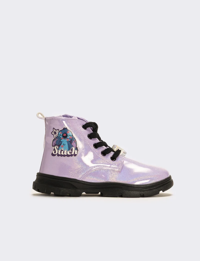 Stivaletto lilla Stitch© da bambina - Lilla