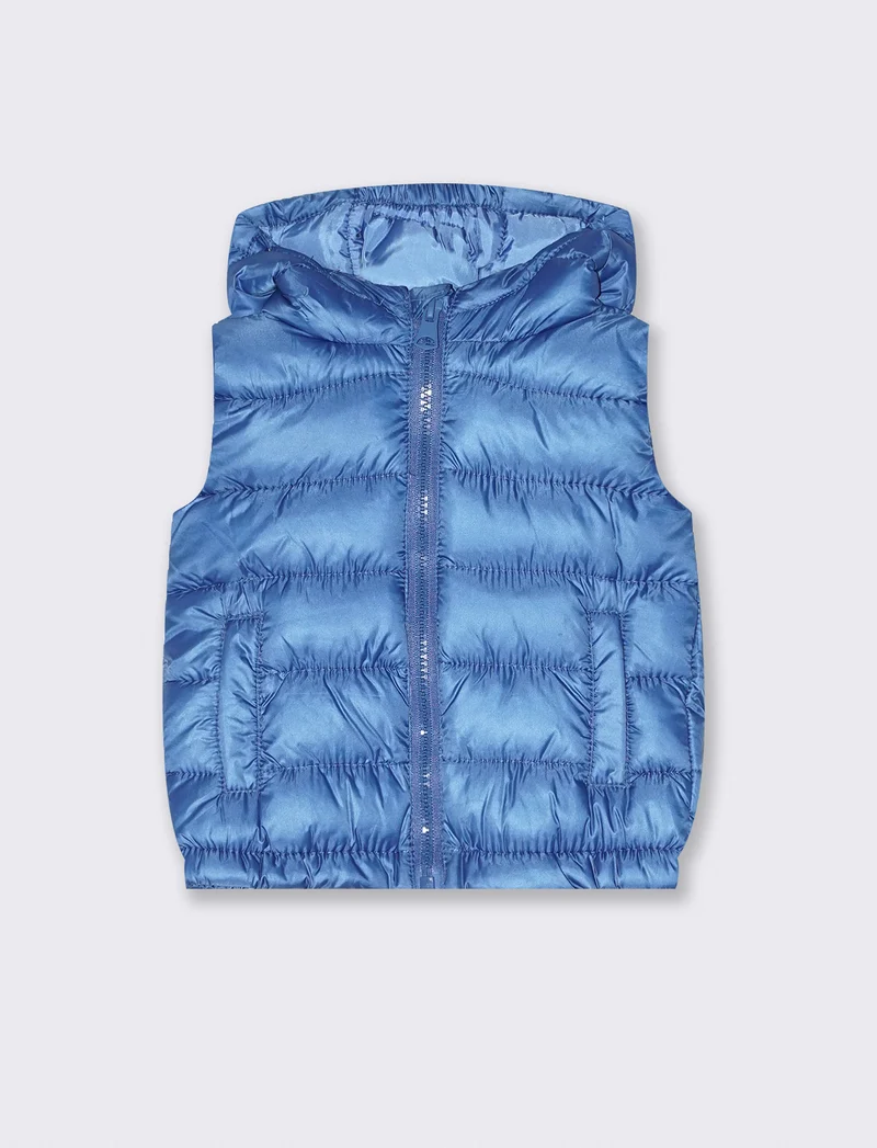 Gilet imbottito - Blu oceano