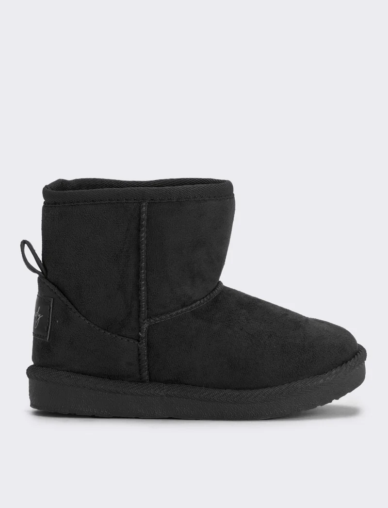 Stivaletto da neve da bambina - Nero