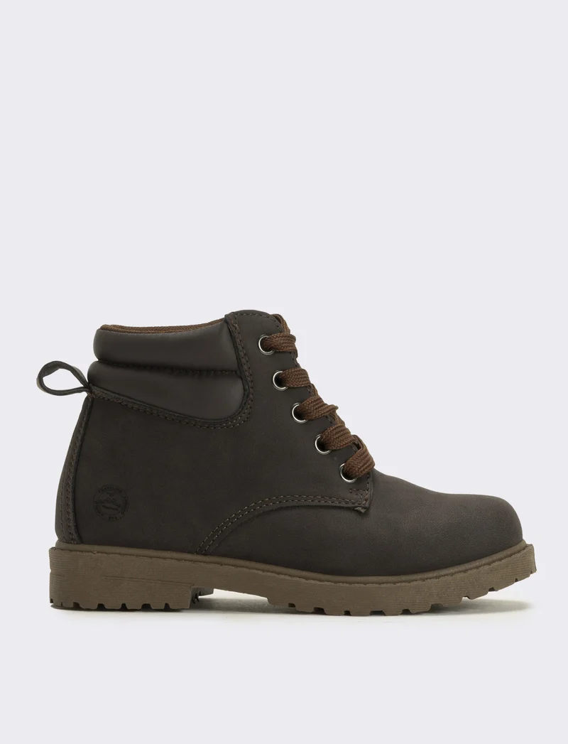Stivaletto stringato da bambino - Marrone