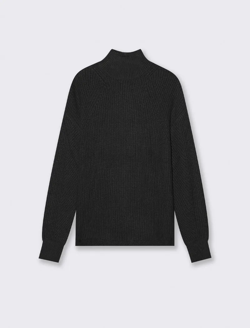PULLOVER IN CINIGLIA - Nero