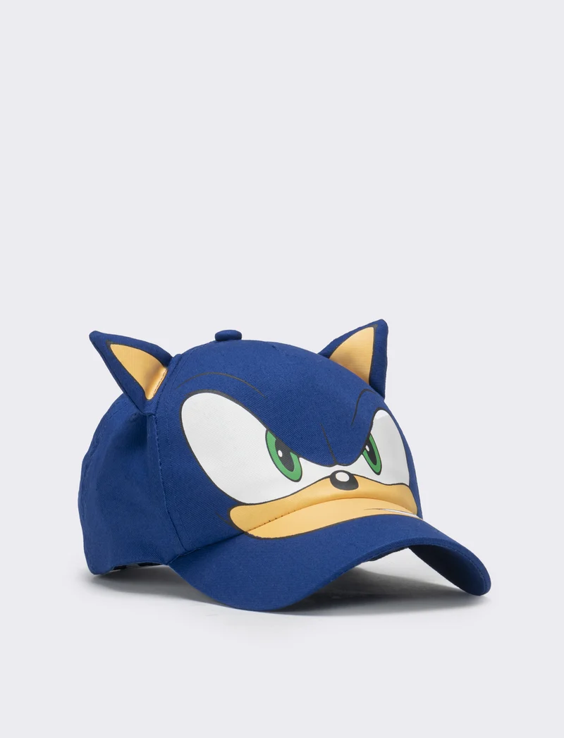 Cappello bambino baseball 3d sonic - Bluette