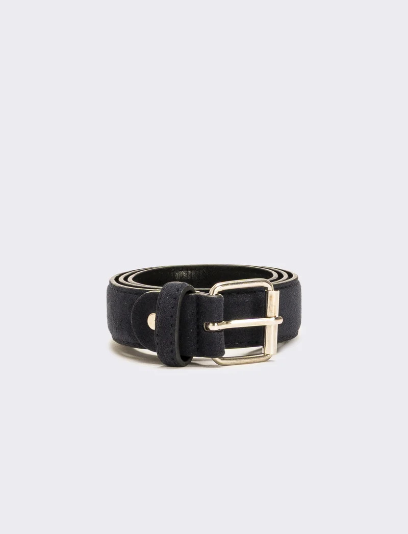 Cintura liscia h 2,5 cm 75-85 - Blu