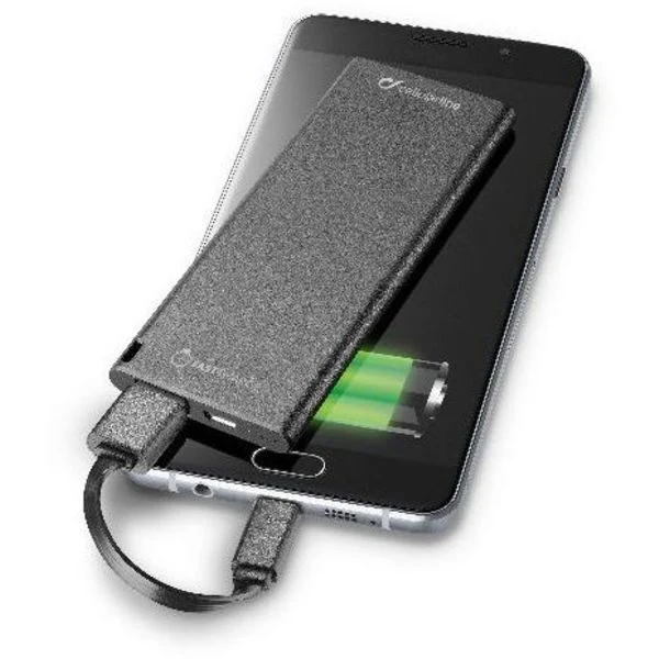 Cellularline FREEPSLIM3000K batteria portatile Polimeri di litio (LiPo) 3000 mAh Nero