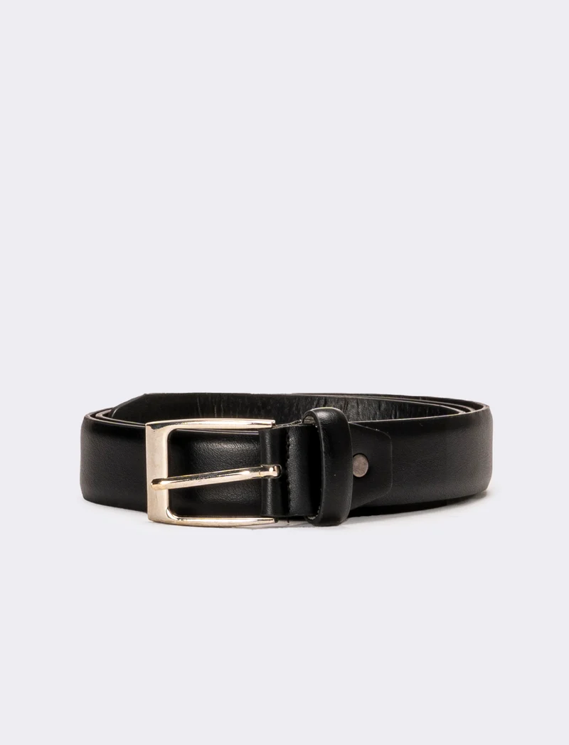 Cintura uomo saldata - Nero