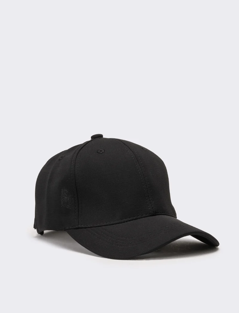 Cappello uomo baseball unito regolabile - Nero