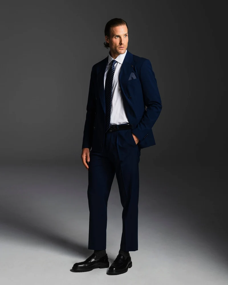 PANTALONI DA COMPLETO FORMAL FIT - Blu