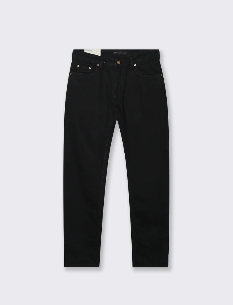 JEANS NERO REGULAR FIT - Nero