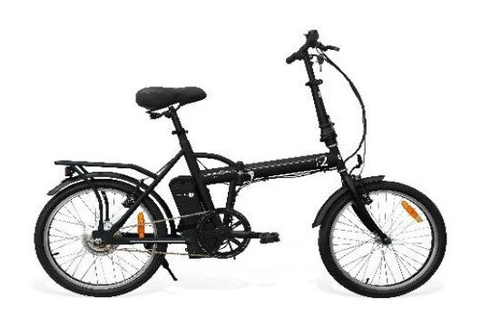 Smartway F2-L04S2-K bicicletta elettrica Nero Acciaio 50,8 cm (20") 22 kg Ioni di Litio