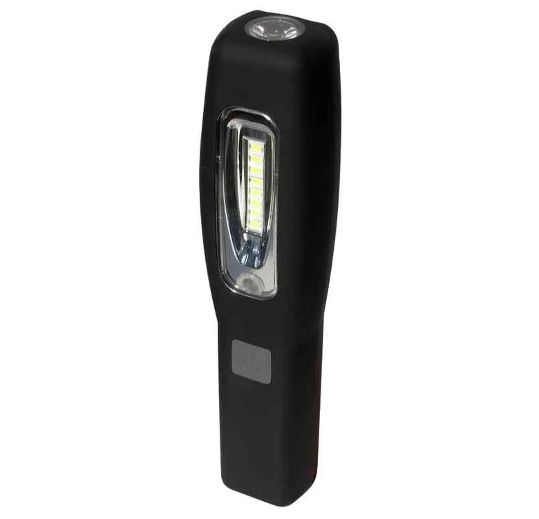 CFG EL017 torcia Nero Torcia elettrica con supporto magnetico LED