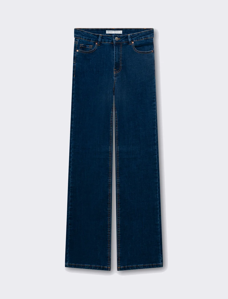Jeans a zampa da donna - Denim