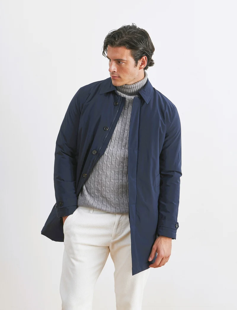 GIACCONE CABAN - Blu