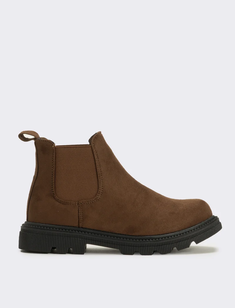 Stivaletto chelsea da bambino - Marrone