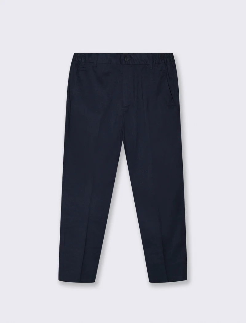 PANTALONI CHINO EASY FORMAL FIT - Blu