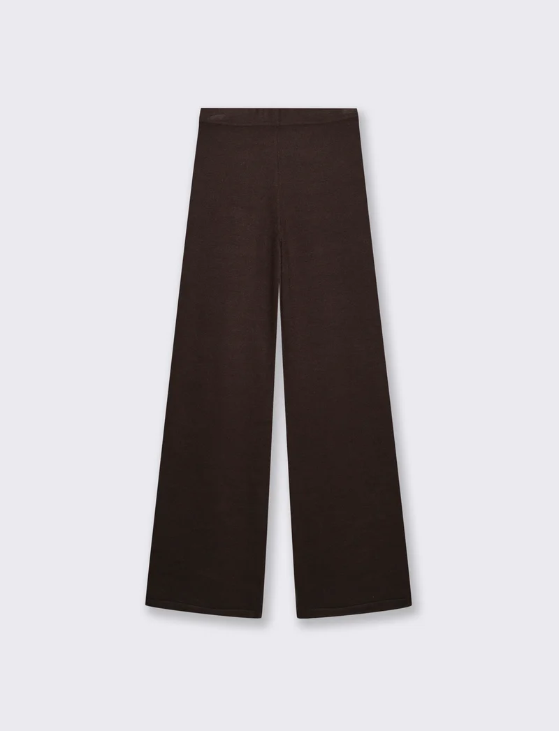 PANTALONI IN MAGLIA - Moro