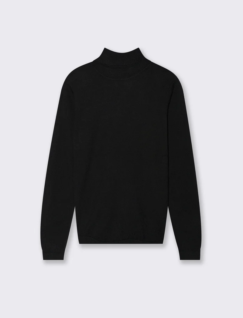 PULLOVER BASICO - Nero